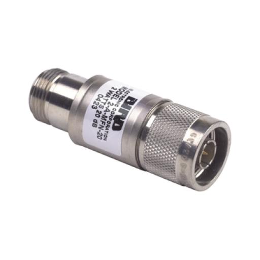 [BIRDTECHNOLOGIES_2AMFN-30] Bird Technologies Atenuador en Línea de 30 dB, 2 W. Máximo, CD-4 GHz, Conectores N Macho-Hembra.