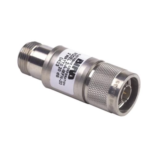 [BIRDTECHNOLOGIES_2AMFN-30] Bird Technologies Atenuador en Línea de 30 dB, 2 W. Máximo, CD-4 GHz, Conectores N Macho-Hembra.
