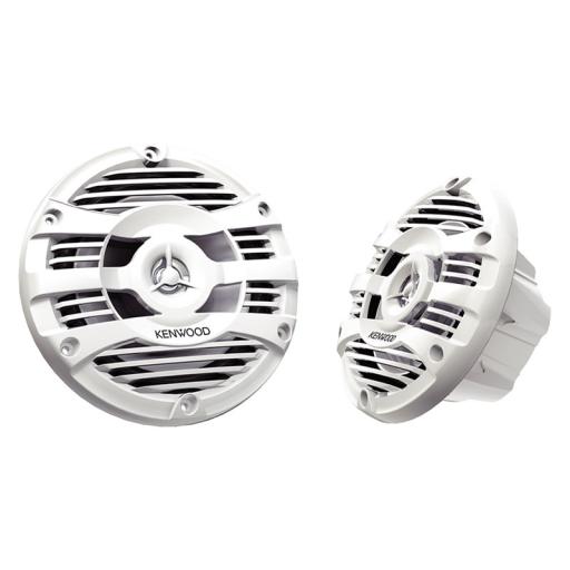 [JVCKENWOOD_KFC-1653MRW] JVC  KENWOOD Par de altavoces fabricados en grado marinos en color blanco de 6.5" potencia máxima de 150 W 