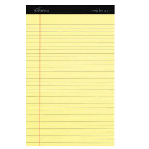 [ESSELTE_20-204] Esselte BLOCK ESSELTE EVIDENCE MEDIA CARTA AMARILLO RAYADO C/50 HJS