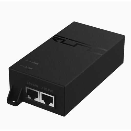[RUIJIE_RG-POE-50-60W-MG] RUIJIE Inyector PoE estándar 802.3bt Multi-gigabit 2.5G (56 V - 1.08 A - 60 W)