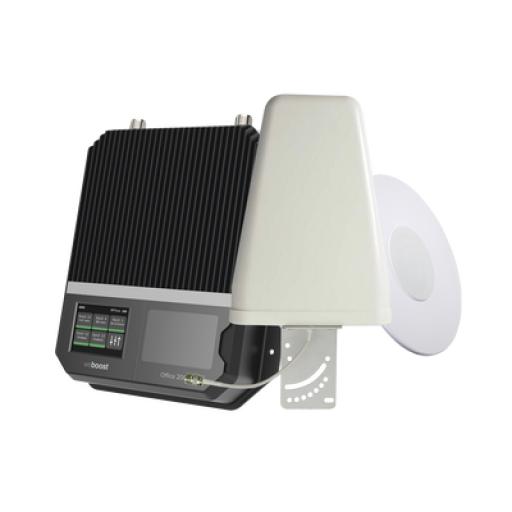 [WEBOOST_535-047] WeBoost KIT Amplificador de señal celular 4G LTE, 3G y VOZ con antena direccional. Especial para cubrir áreas de hasta 4300 Metros Cuadrados por ser de grado comercial e industrial. Soporta múltiples operadores, tecnologías y usuarios.
