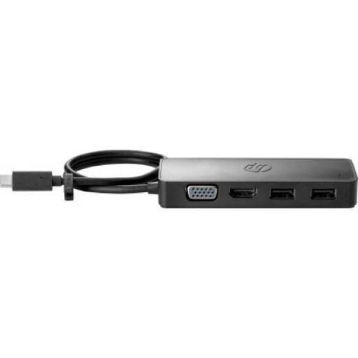 [HP_7PJ38AA] HP HP USB-C Travel Hub USB-C, HDMI, VGA, USB A HP 7PJ38AA