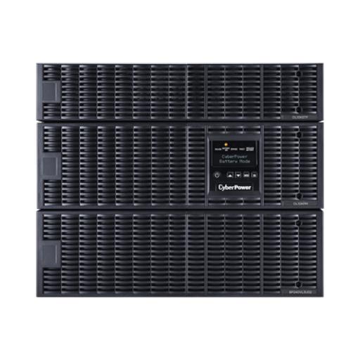 [CYBERPOWER_OL10KRTF] CyberPower UPS de 10000 VA/10000 W, Online Doble Conversión, 200 - 240 Vac de Entrada, 120 - 240 Vac de Salida, Entrada Hardwired, Onda Senoidal Pura, Torre o Rack de 8 UR, Con 6 Tomas NEMA 5-20R, 3 NEMA L6-30R y Terminal Hardwire