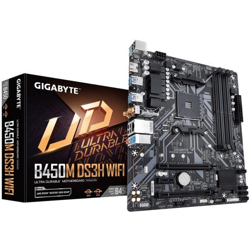 [GIGABYTE_B450M DS3H WIFI           ] Gigabyte Motherboards GIGABYTE B450M DS3H WIFI