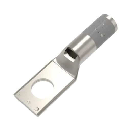 [HUBBELL_HUB-YA4CL4] Hubbell Zapata Terminal de Compresión BURNDY para Tornillo de 3/8" y Calibre 4 AWG.