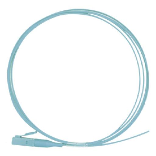 [LINKEDPROBYEPCOM_LP-FOM4-LC-01] LINKEDPRO BY EPCOM Pigtail de Fibra Óptica Simplex LC, PVC, OM4 50/125, Aqua, 1 metro
