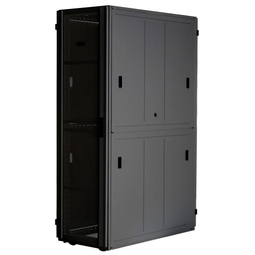 [PANDUIT_XGL64212B] Panduit Gabinete FlexFusion™ XGL (Light) para Centros de Datos, 42 UR, 600 mm de Ancho, 1070 mm de Profundidad, Fabricado en Acero, Color Negro