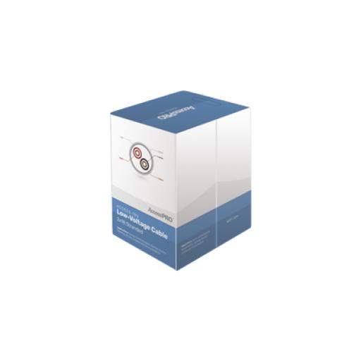 [ACCESSPRO_ACCESS-182] AccessPRO Bobina de 305 metros, con 2 cables calibre 18, FRPVC, CM, para aplicaciones en control de acceso