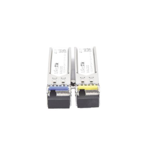 [MIKROTIK_S-3553LC20D] Mikrotik Transceptores MiniGbic SFP 1.25G LC WDM para fibra Mono Modo 20 Kms