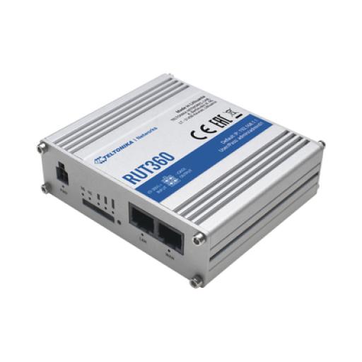 [TELTONIKA_RUT360] Teltonika Router Industrial 4G LTE CAT6, WiFi 2.4GHz , Bandas: B2, B4, B5, B7, B12, B13, B25, B26, B29, B30, B66 