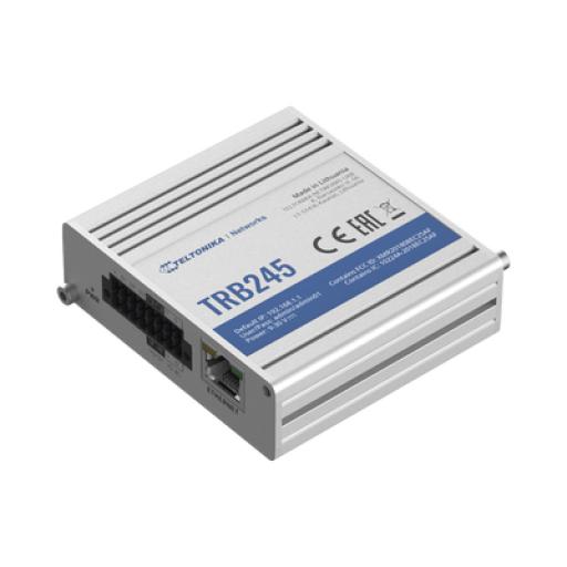 [TELTONIKA_TRB245] Teltonika Gateway Industrial LTE M2M (Cat 4), puertos Serial RS232/RS485