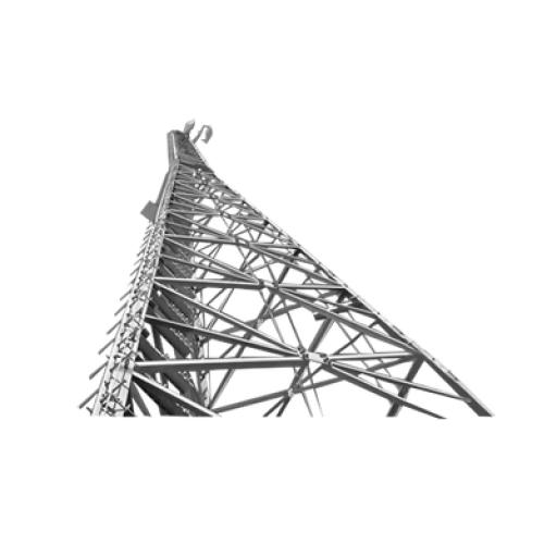 [TRYLON_TRY-ST-40-S100] Trylon Torre Autosoportada. 40ft (12.1m) SuperTitan S100 Galvanizada, Incluye anclaje (28 ft² @ 90 MPH).