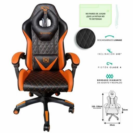 [NECNON_NBSG129C4] NECNON Silla Gaming NECNON NSG-01 