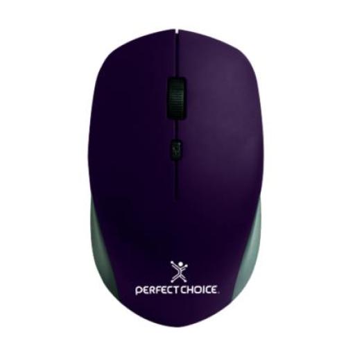 [PERFECTCHOICE_PC-045113] Perfect Choice Mouse Perfect Choice Root Pro Inalámbrico 1600dpi Color Morado