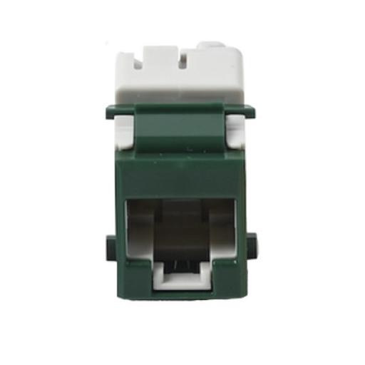 [SIEMON_U6A-K07NS] Siemon Jack UltraMAX Cat6A, UTP, Tipo Keystone, Color Verde, Punch Down