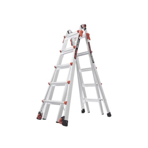 [LITTLEGIANT_VELOCITYM22IA] Little Giant Escalera Multi-Posiciones de 6.7 m (22') para Suelos Inclinados o con Desniveles. 