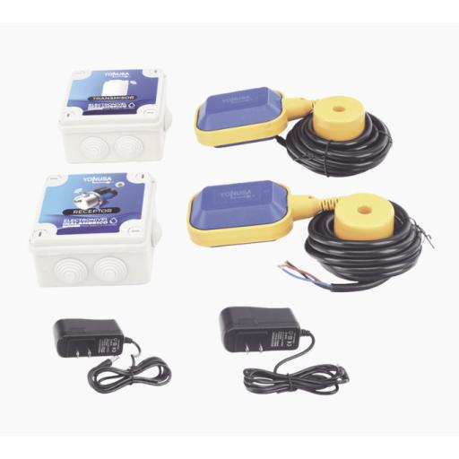 [YONUSA_EIL1K0V1] Yonusa KIT Transmisor / Receptor Electronivel / 1 KM Linea de Vista / Para tinaco y cisterna