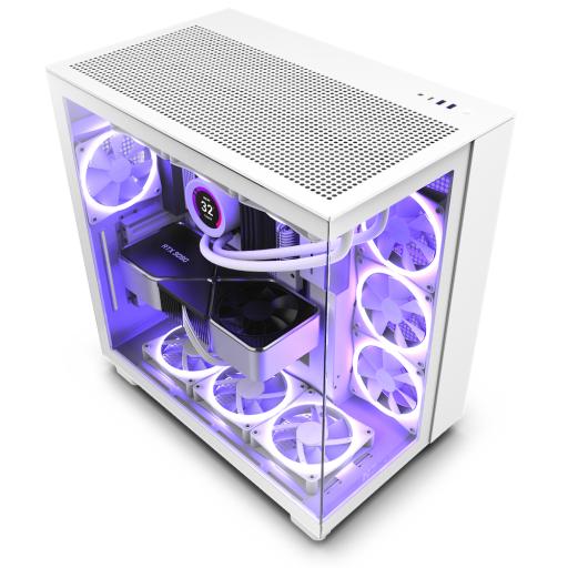 [NZXT_CM-H91FW-01] GABINETE NZXT (CM-H91FW-01) H9 FLOW, MID-TOWER, 3 FANS, ATX, BLANCO