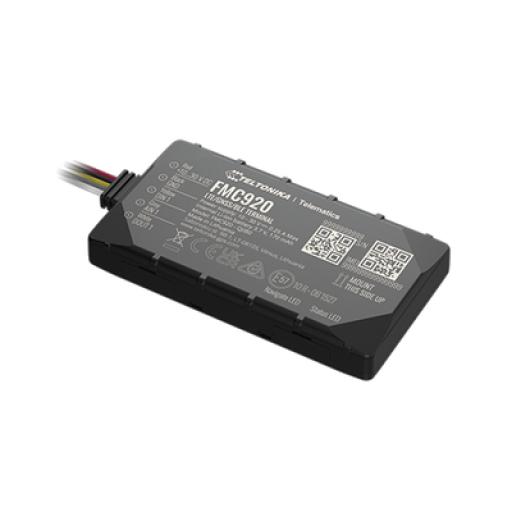 [TELTONIKA_FMC920] Teltonika Eficiente Rastreador Vehicular 4G LTE CAT 1 y 2G / Identificación de Conductores / Bloqueo Remoto / Detección de Jammer / Sensores de Temperatura, Humedad, Magnéticos y de Combustible  Bluetooth 
