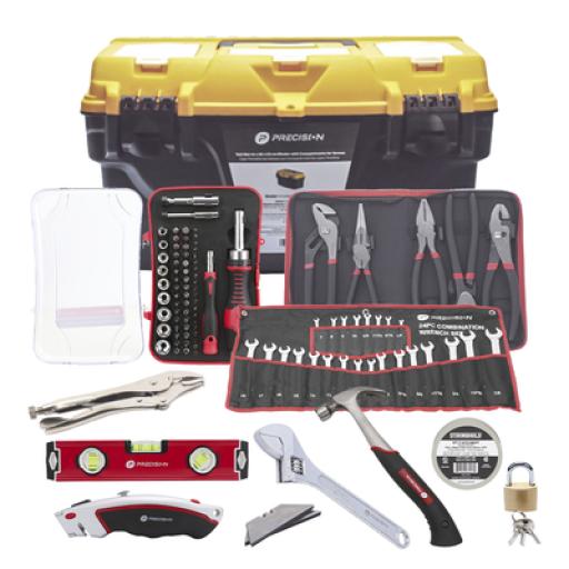 [PRECISION_TOOL-SET-004] Precision Juego de Herramientas Multitareas con caja para su facil manejo.