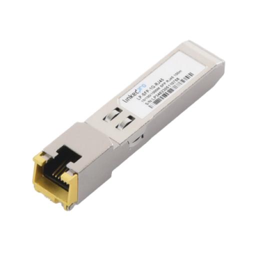 [LINKEDPROBYEPCOM_LP-SFP-1G-RJ45] LINKEDPRO BY EPCOM Transceptor Óptico SFP a RJ45 / Auto negociación 10/100/1000 Mbps / Conector RJ45 / 1000BASE-T / Distancia de hasta 100 m.