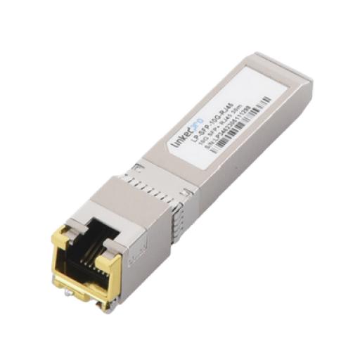 [LINKEDPROBYEPCOM_LP-SFP-10G-RJ45] LINKEDPRO BY EPCOM Transceptor Óptico SFP+ a RJ45 /10 Gbps / Conector RJ45 / 10GBASE-T / Distancia de hasta 30 m.