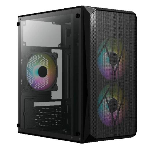 [ACTECK_AC-935739] Acteck GABINETE ACTECK DOOM M-ATX F. ATX PLUS 500W USB 3.0 NEGRO AC-935739