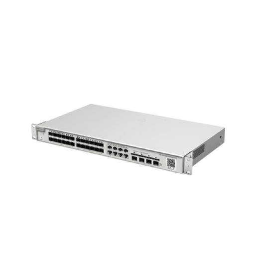[RUIJIE_RGNBS3200-24SFP/8GT4XS] RUIJIE Switch administrable 24 puertos SFP con 8 puertos Ethernet Gigabit y 4 SFP+ gestión en la nube
