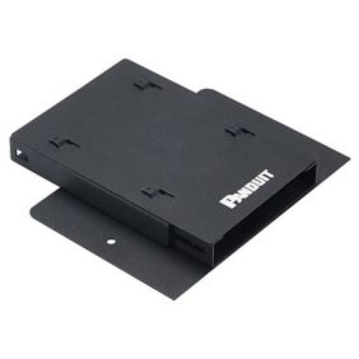 [PANDUIT_ZFLEX1] Panduit Soporte para Montaje de Un Casete HD Flex de 6 Puertos, Para Aplicaciones Por Zona, Color Negro