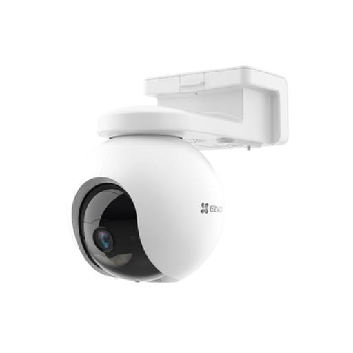 [EZVIZ_CS-HB8] EZVIZ Camara PT / Wi-Fi / Con Bateria Recargable (Sin Cables) / 2K Plus (4 Megapixel)  / Compatible con Panel Solar CS-CMT-SOLARPANEL-C﻿ / Seguimiento Inteligente / Visión Nocturna a Color / Detección humana  / Exterior