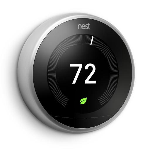[GOOGLE_T3007MX] Google Nest - Termostato inteligente - Plateado, integrable a sistemas LUTRON, Caseta Wireless, RA2 Select, RadioRa2