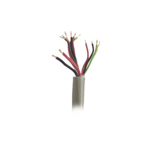 [VIAKON_COMPOSITECBL/152M] Viakon Bobina de Cable de 152 Metros / Color Gris / Sistemas de Alarmas de Intrusión y Control de Acceso / 5 Pares Calibre 22 / 1 Par Calibre 18 / Intemperie