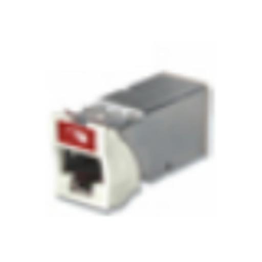 [SIEMON_Z6-02B] Siemon Jack Z-MAX UTP Categoría 6, Montaje híbrido en Placa de Pared (Plano y Angulado), Color Blanco, Versión Bulk (Sin Empaque)