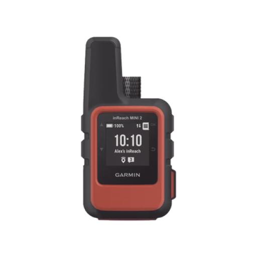[GARMIN_10-02602-00] Garmin Navegador satelital InReach Mini 2 color naranja, con cobertura global mediante la red Iridium, cuenta con botón de emergencia, batería para hasta 50 horas, GPS y brujula.