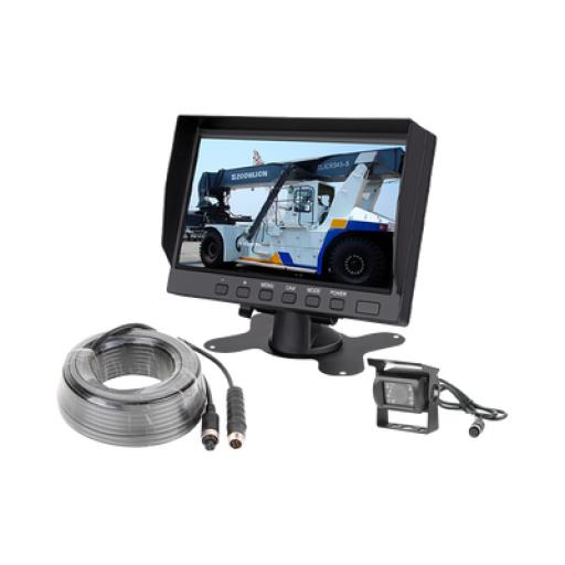 [EPCOM_EP790J] Epcom Sistema Profesional de Cámara de Reversa y Monitor Alámbrico para Vehículos de Trabajo y Montacargas