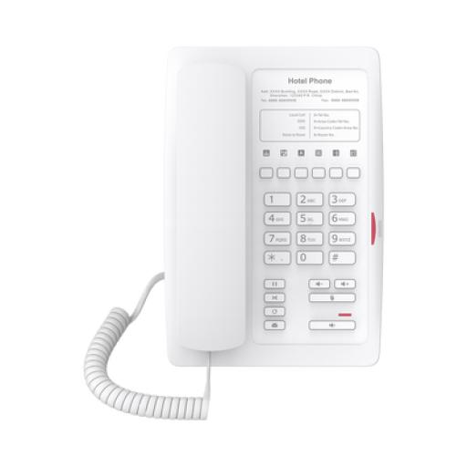 [FANVIL_H3WW] Fanvil Teléfono IP WiFi para Hotelería, profesional con 6 teclas programables para servicio rápido (Hotline), plantilla personalizable con PoE 