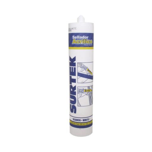 [SURTEK_SYS-113-505] Surtek Sellado Acrílico /Color Blanco / Contenido 280 ml.