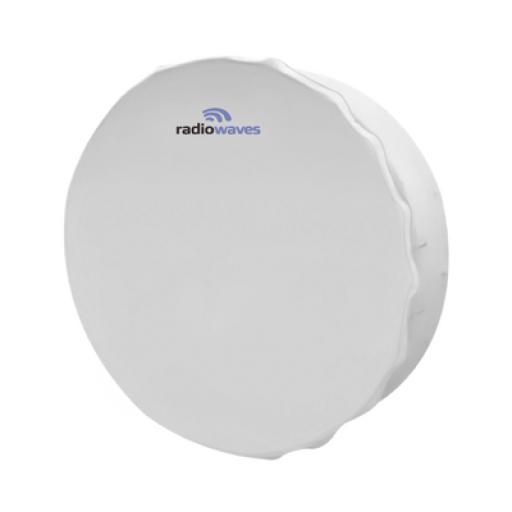 [RADIOWAVES_HPD6-5WNS] RadioWaves Antena Direccional, Dimensiones (6 ft), 4.9- 6 GHz, Ganancia de 38 dBi, 2 Conectores N-hembra, Radomo y montaje incluido.