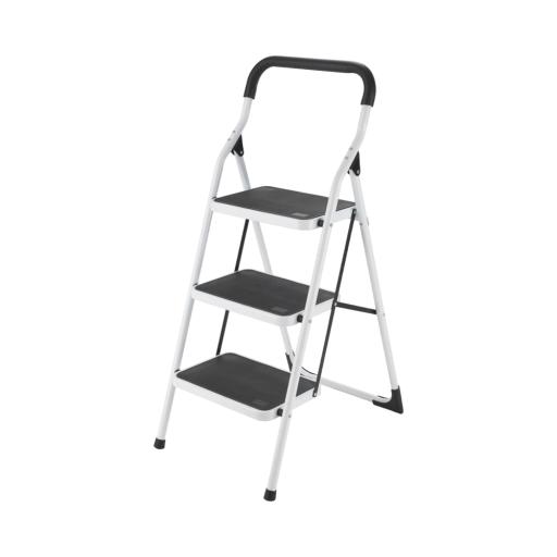 [SURTEK_SYS-ETT-3] Surtek Escalera Plegable Tipo Taburete de Acero de 1.13 m.