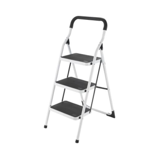 [SURTEK_SYS-ETT-3] Surtek Escalera Plegable Tipo Taburete de Acero de 1.13 m.