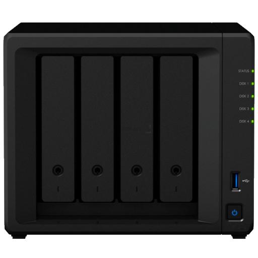 [SYNOLOGY_DS423PLUS] Synology Servidor NAS de 4 Bahías  / Hasta 72 TB / Servicio Nube Gratis (P2P) / Administración Remota y Respaldo Programado