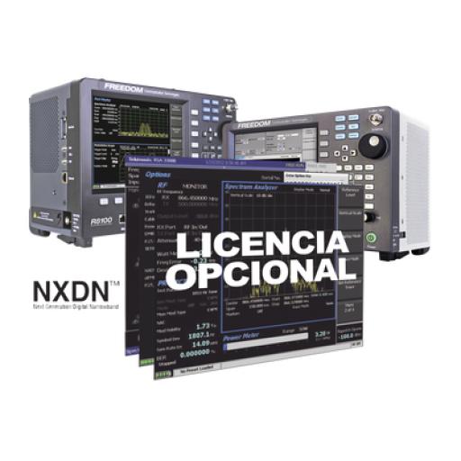 [FREEDOMCOMMUNICATIONTECHNOLOGIES_R8-NXDN] Freedom Communication Technologies Opción de Software para prueba de Sistemas con Protocolo NXDN en R8000 /R8100.
