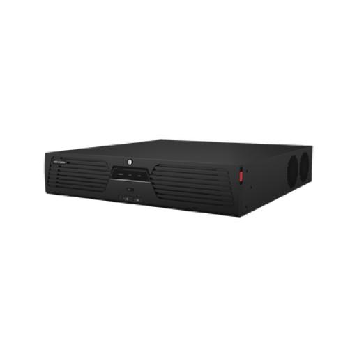 [HIKVISIONDIGITALTECHNOLOGY_DS-9632NI-M8] Hikvision Digital Technology [Doble Poder de Decodificación] NVR 32 Megapixel (8K) / 32 Canales IP / AcuSense / ANPR / Conteo de Personas / Heat Map / 8 Bahías de Disco Duro / 2 Tarjetas de Red / Soporta RAID con Hot Swap / 2 HDMI en 8K / Soporta POS / Alarmas I/O