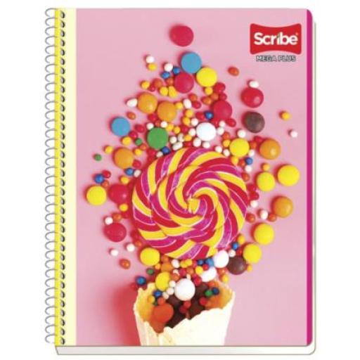 [SCRIBE_4540] Scribe Cuaderno Scribe Mega Plus Espiral Francés 100H 48P