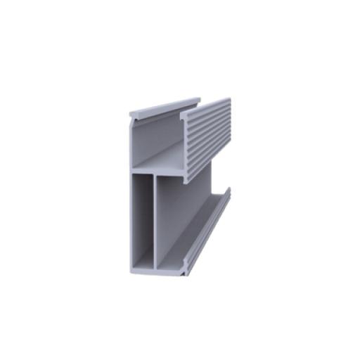 [SYSCOM_EPL-SR8-2700] Syscom Riel 8 para montaje de módulos fotovoltaicos de aluminio anodizado de 2700mm.