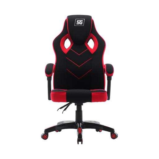 [VORAGO_CGC301-RD] Vorago Silla Gamer Vorago Start The Game CGC301 Reclinable Soporta 120Kg Máx Color Negro-Rojo