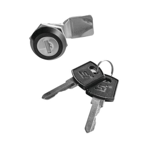 [PRECISION_PST7053E] Precision Cerradura con Paleta Metálica con 2 llaves para Gabinetes PST de Poliéster. 