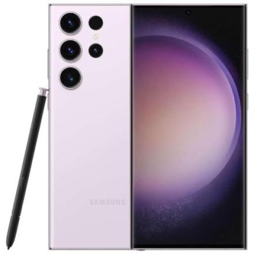 [SAMSUNG_SM-S918BLIKGTO] Samsung Smartphone Samsung S23 Ultra 6.8" 256GB/12GB Cámara 200MP+12MP+10MP+10MP/12MP Octacore Android 13 Color Lavanda