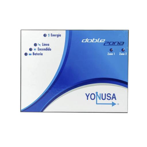 [YONUSA_SYS10000/127-2Z] Yonusa Energizador Doble Zona 10,000Volts-3JOULES/ 3000Mts Lineales de Protección por Zona / Cercas Electrificadas